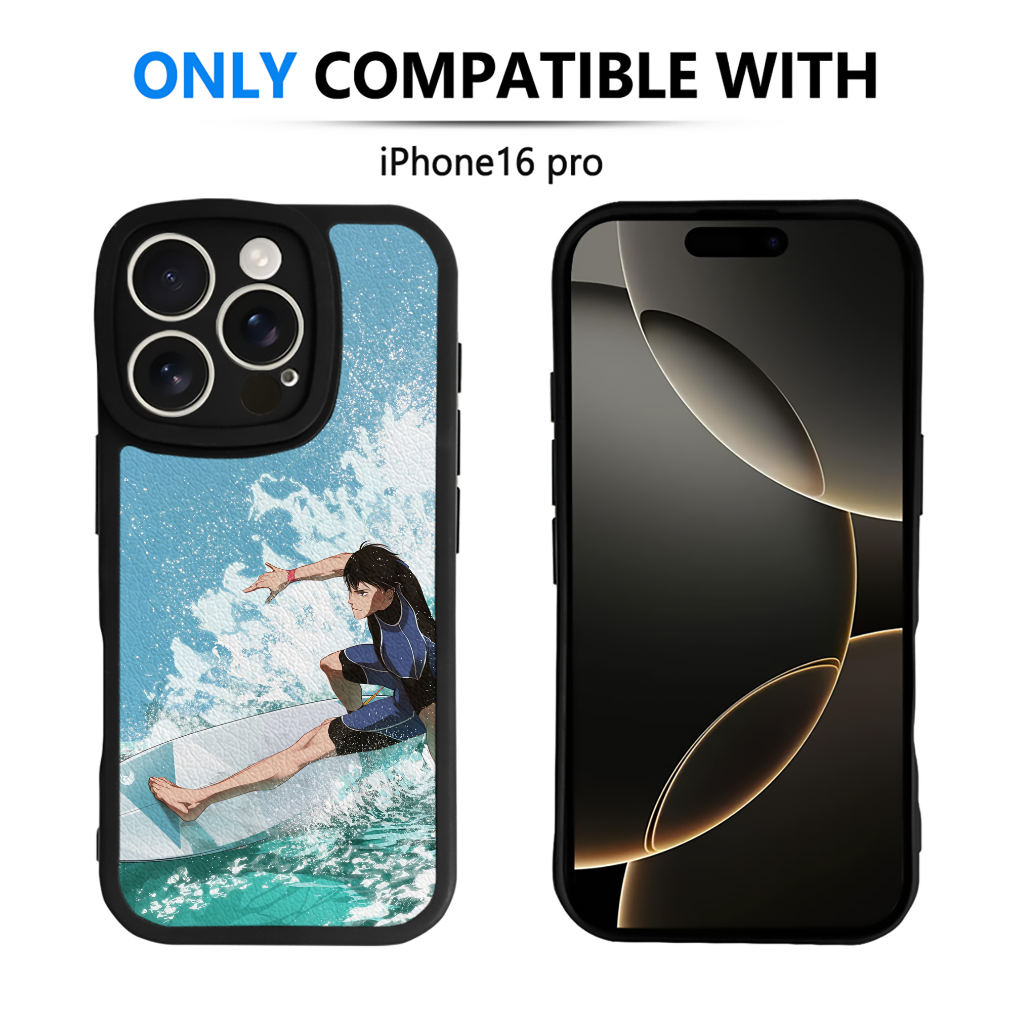 （画像用） ハイキュー!! Haikyu!! 【iPhone 16シリーズ対応】シリコンスマホケース（レザー調） 材質：シリコン